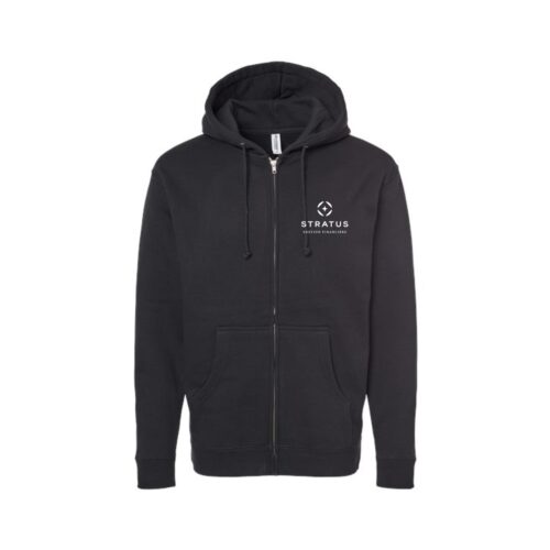 Hoodie à Zip Noir